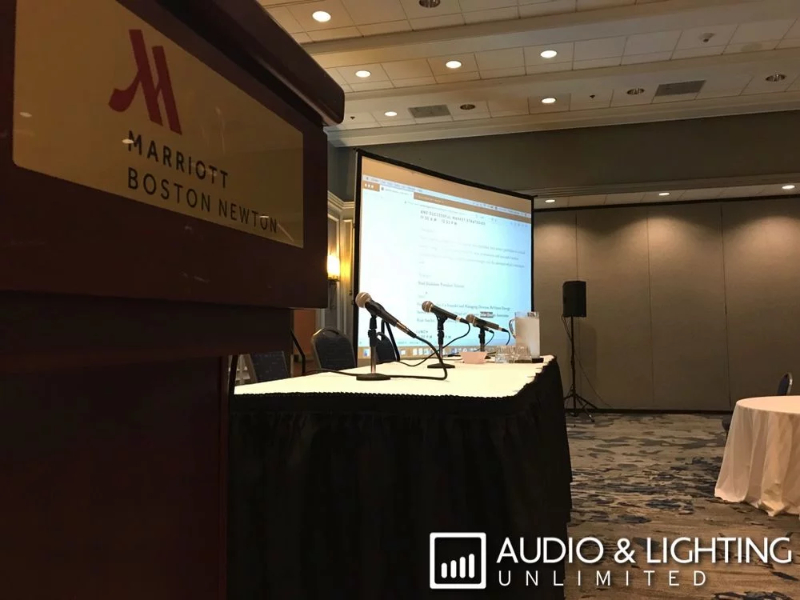 Boston Audio and Visual Equipment Rentals